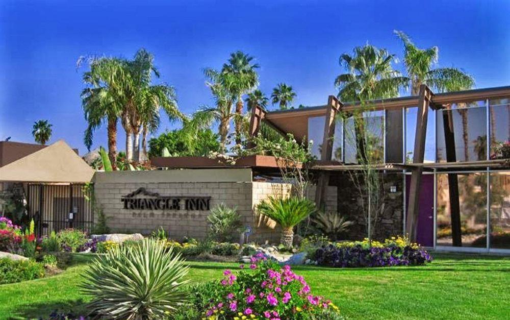 Triangle Inn Clothing Optional Resort For Men Palm Springs Eksteriør billede
