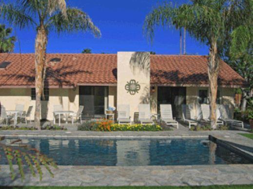Triangle Inn Clothing Optional Resort For Men Palm Springs Eksteriør billede